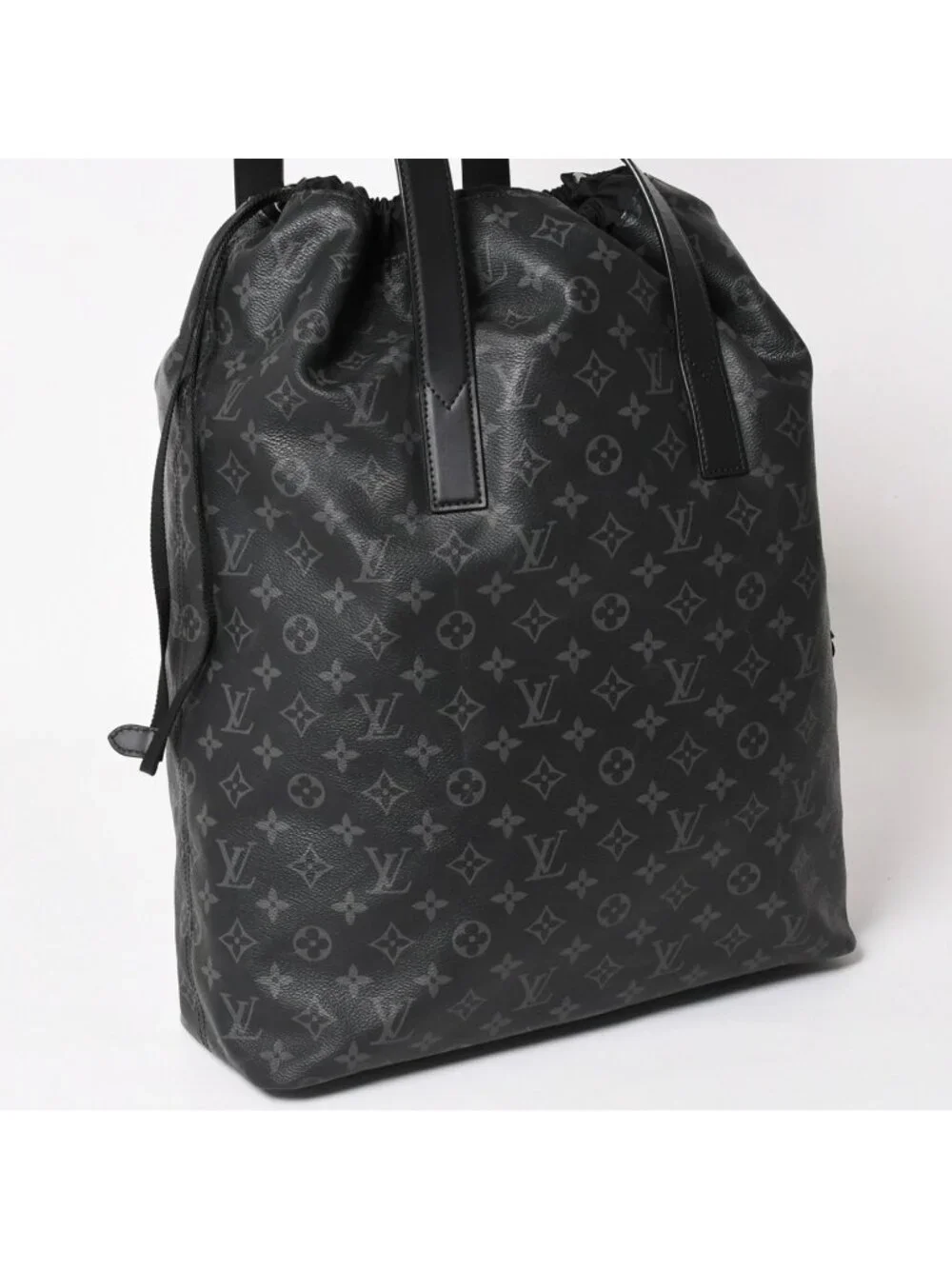Louis Vuitton Monogram Eclipse Cabas Light Tote Bag Black